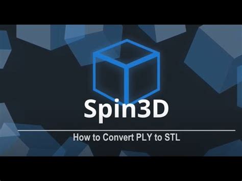 ply to stl converter